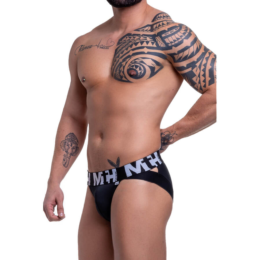 Steves Designer - Cueca Sunga Grega com Elástico Estampado | Disponível em 3 Cores - 6