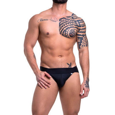 Foto 1 do produto Cueca Sunga Grega com Elástico Liso - Steves Designer | Tamanho Único