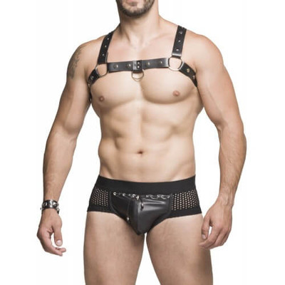 Foto 1 do produto Steves Designer - Cueca Sungão em Cirrê com Caveira