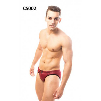 Foto 3 do produto Steves Designer - Cueca Sungão com Cintura Ajustável | Cor: Vinho