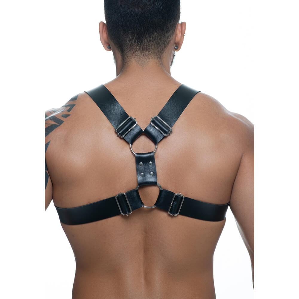 Harness em Couro Sintético com Fivelas - Steves Designer | Disponível em 3 Cores - 4