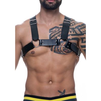 Foto 3 do produto Harness em Couro Sintético com Fivelas - Steves Designer | Disponível em 3 Cores