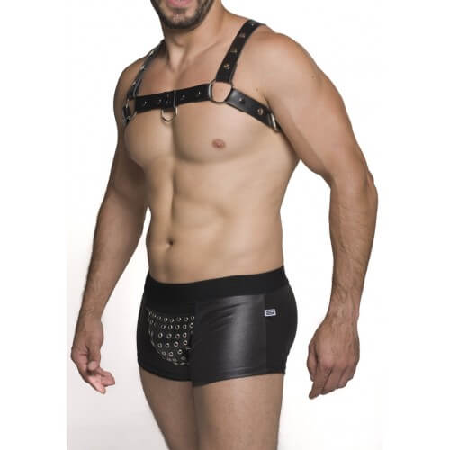 Kit JockStrap e Cueca Boxer Sobreposta - Steves Designer | Tamanho Único - 2