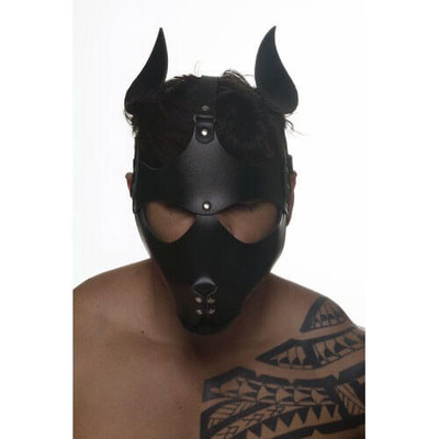 Steves Designer - Mascara de Cachorro com Orelha e Ajuste de Tamanho