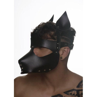 Steves Designer - Mascara de Cachorro com Orelha e Ajuste de Tamanho