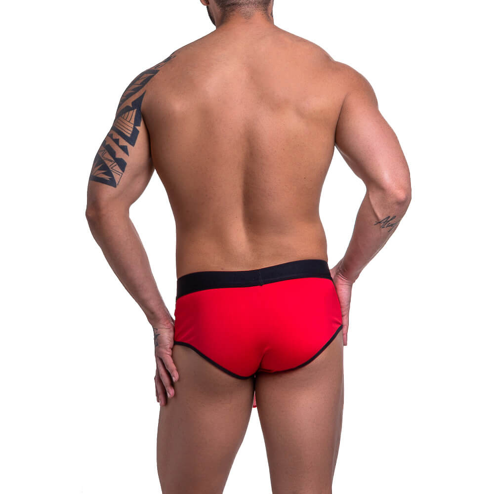 Cueca com Anel Peniano e Capa em Tule - Steves Designer | Disponível em 2 Cores - 3
