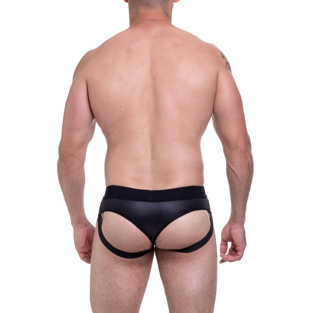 Sunga em Cirrê com Tiras Elásticas nas Nádegas - Steves Designer | Tamanho Único | Disponível em 3 Cores - 4