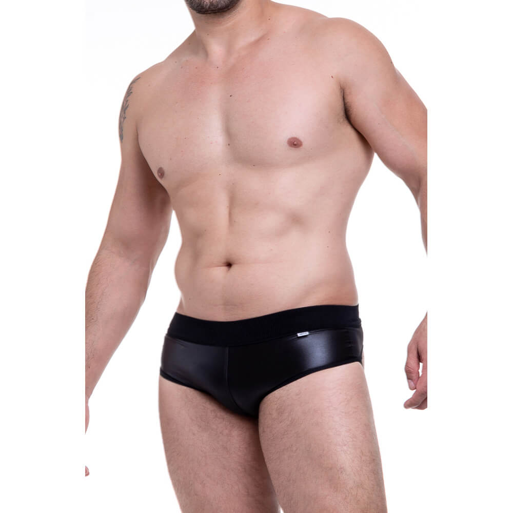 Sunga em Cirrê com Tiras Elásticas nas Nádegas - Steves Designer | Tamanho Único | Disponível em 3 Cores - 5