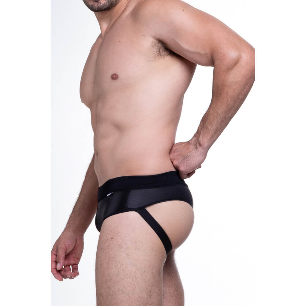 Sunga em Cirrê com Tiras Elásticas nas Nádegas - Steves Designer | Tamanho Único | Disponível em 3 Cores - 6