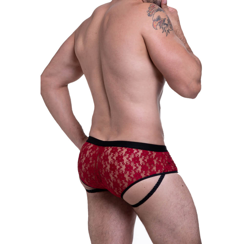 Sunga em Renda com Tiras Elásticas - Steves Designer | Tamanho Único | Disponível em 5 Cores - 7