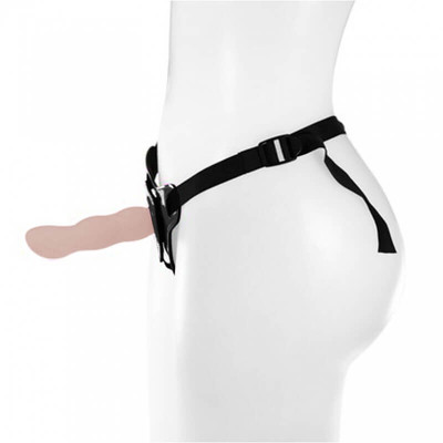 Foto 2 do produto Cinta Peniana com Penetrador Ponto G em Silicone - Strap On Deep Climax | 12,3 x 3,5 cm | Disponível em 4 Cores