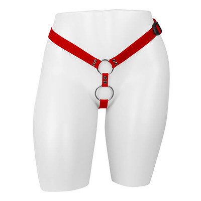 Cinta Peniana com Tiras em Nylon - Strap On Dupla Fetiche | Disponível em Duas Cores