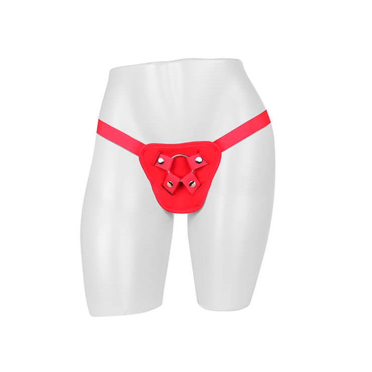 Cinta Peniana Ajustável com Apoio Lombar - Strap On Fetiche em Neoprene Plus | Disponível em 2 Cores - 2