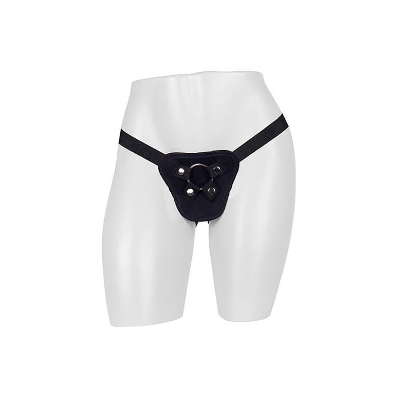 Cinta Peniana Ajustável com Apoio Lombar - Strap On Fetiche em Neoprene Plus | Disponível em 2 Cores - 5