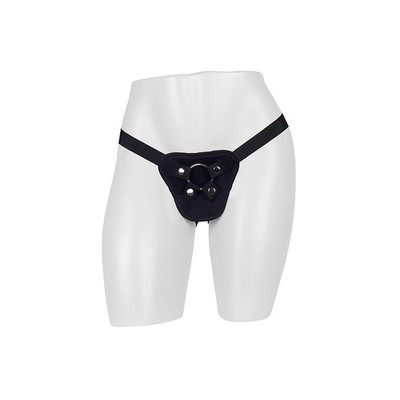 Foto 5 do produto Cinta Peniana Ajustável com Apoio Lombar - Strap On Fetiche em Neoprene Plus | Disponível em 2 Cores