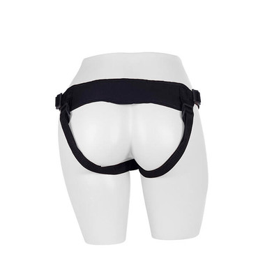 Cinta Peniana Ajustável com Apoio Lombar - Strap On Fetiche em Neoprene Plus | Disponível em 2 Cores