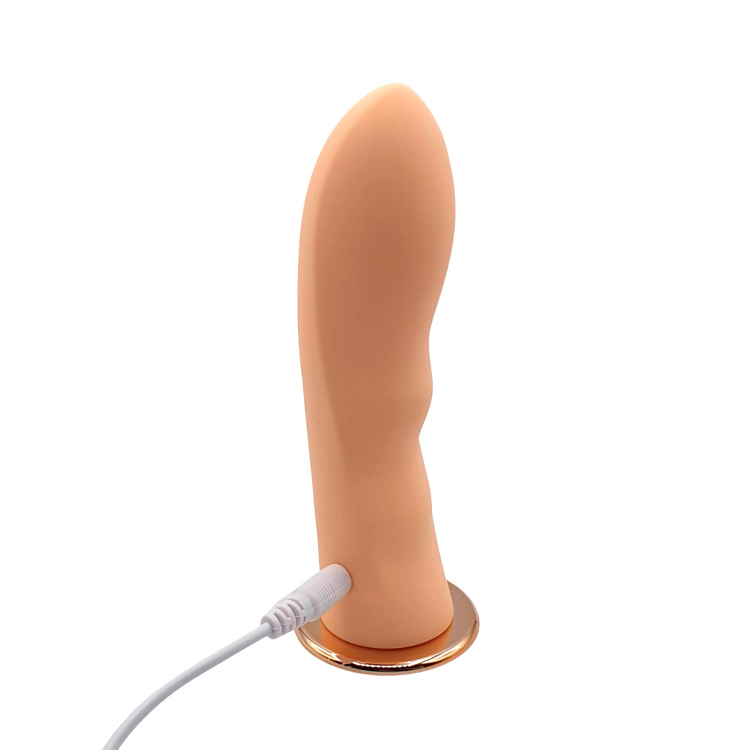 Strap On em Silicone com 10 Modos de Vibração, 4 Intensidades, Controle Remoto Sem Fio e Recarregável - Slimline Pink Screw | 14 x 3,6 cm | Disponível em 2 Cores - 4