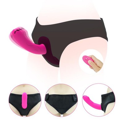 Strap On em Silicone com 7 Modos de Vibração, Controle Remoto Sem Fio e Recarregável - I-moon Pretty Beauty | Disponível em 2 Cores