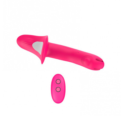 Foto 8 do produto Strap On em Silicone com 7 Modos de Vibração, Controle Remoto Sem Fio e Recarregável - I-moon Pretty Beauty | Disponível em 2 Cores