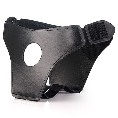 Foto 4 do produto Prótese com Formato de Pênis Curvado com Glande Definida e Cinta -  Strap On Tyranus | 17 x 4 cm