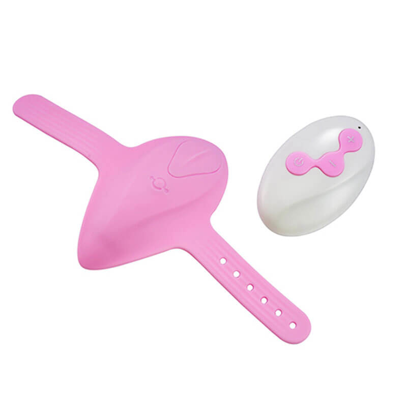 Vibrador de Calcinha com Controle Wireless - Strap-On Vibrator Massage - 7,9 x 3,9 cm - 2