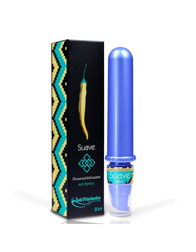 Gel Lubrificante e Dessensibilizante em Spray que Alivia o Atrito e o Desconforto - La Pimienta Suave - 20 ml - 1