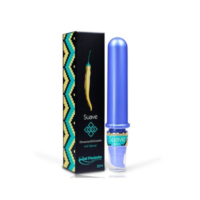 Foto 1 do produto Gel Lubrificante e Dessensibilizante em Spray que Alivia o Atrito e o Desconforto - La Pimienta Suave - 20 ml
