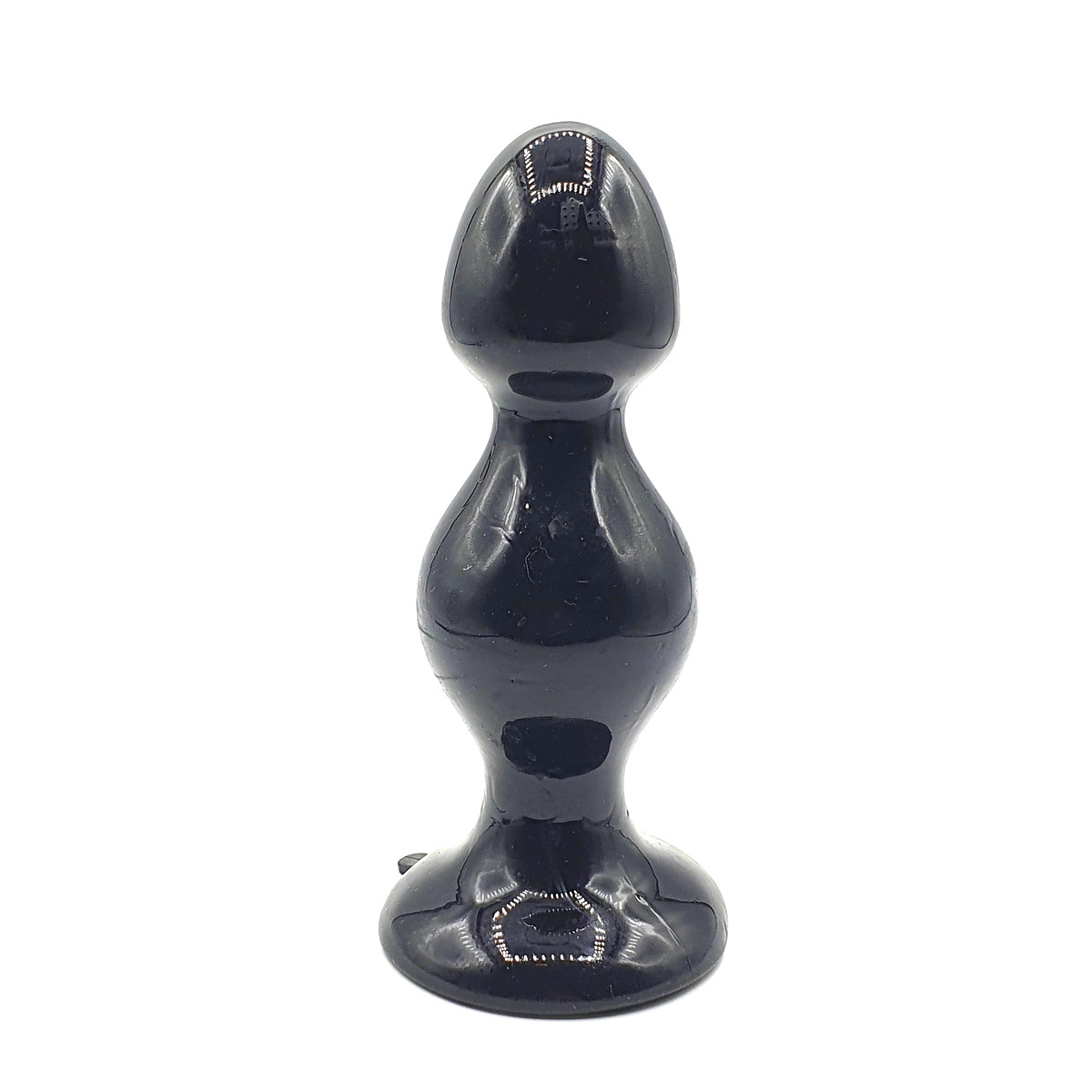 Plug Anal no Tamanho M em Silicone Atóxico com Formato Escalonado e Base Feita em Ventosa - Super Butt Plug | 13,2 x 4,9 cm - 3