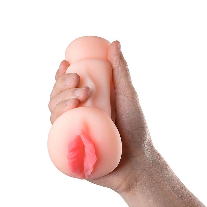 Super Real 04 - Masturbador Masculino em Cyberskin com Formato de Vagina - 12,3 x 4,5 cm - 8