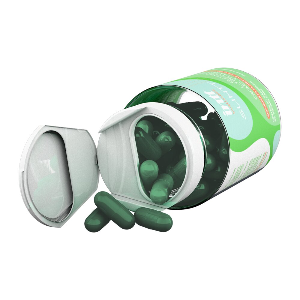 Suplemento Alimentar com Vitaminas e Minerais para Dieta - Intt Wellness Slintt - 60 Cápsulas - 3