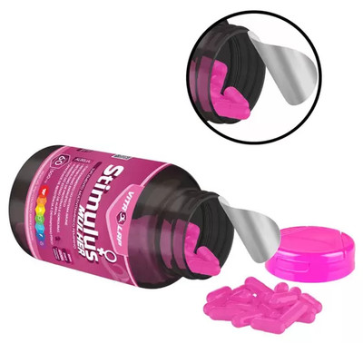 Suplemento Multivitamínico em Cápsulas para o Desempenho Sexual Feminino - Stimulus Mulher | 60 Cápsulas