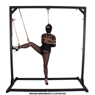 Suporte Tipo Trave para Shibari em Metal - Sex Furniture