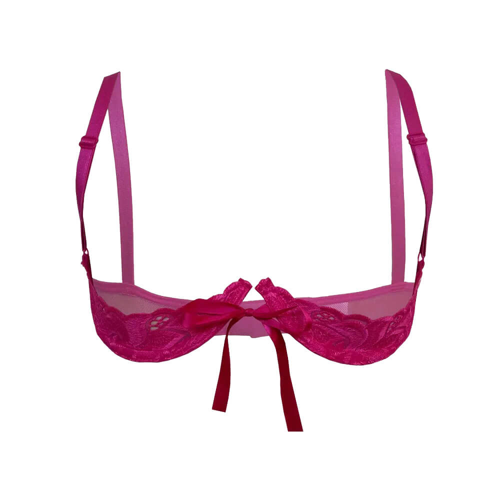 Sutiã Meia Lua Aberto Eu Posso - Lingerie Sensualle | Tamanho Único | Disponível em 3 Cores - 6
