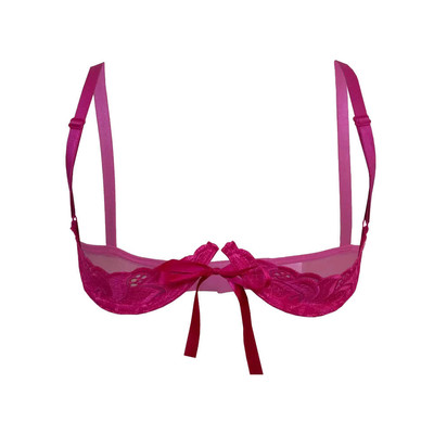Sutiã Meia Lua Aberto Eu Posso - Lingerie Sensualle | Tamanho Único | Disponível em 3 Cores