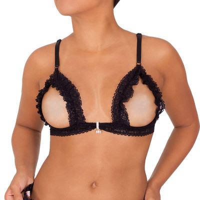Sutiã com Renda e Abertura Frontal - Sensualle Pega Aqui | Tamanho Único