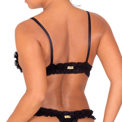 Foto 2 do produto Sutiã com Renda e Abertura Frontal - Sensualle Pega Aqui | Tamanho Único