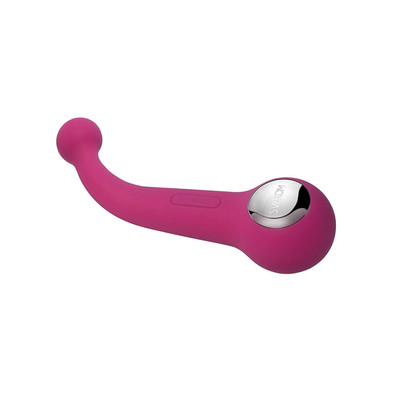Foto 5 do produto Massageador em Silicone Suave Recarregável com 26 Modos de Vibração - Svakom Bonnie | 20 x 2,8 cm