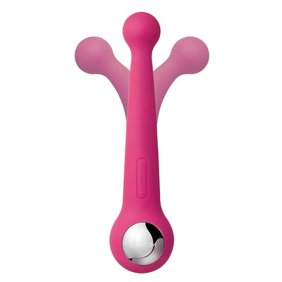 Foto 6 do produto Massageador em Silicone Suave Recarregável com 26 Modos de Vibração - Svakom Bonnie | 20 x 2,8 cm