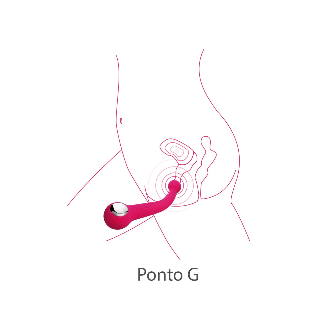 Massageador em Silicone Suave Recarregável com 26 Modos de Vibração - Svakom Bonnie | 20 x 2,8 cm - 7