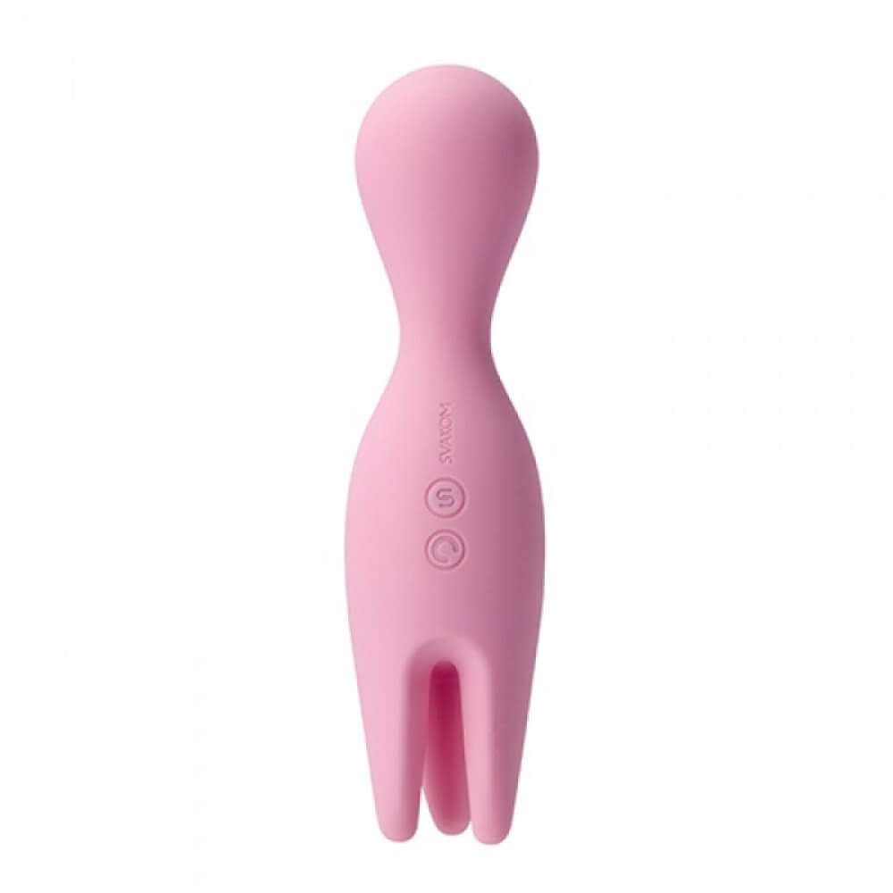 Vibrador Estimulador de Clítoris, Recarregável com 5 Modos de Vibração e Tentáculos Massageadores - Svakom Nymph | 15,5 x 4 cm - 3