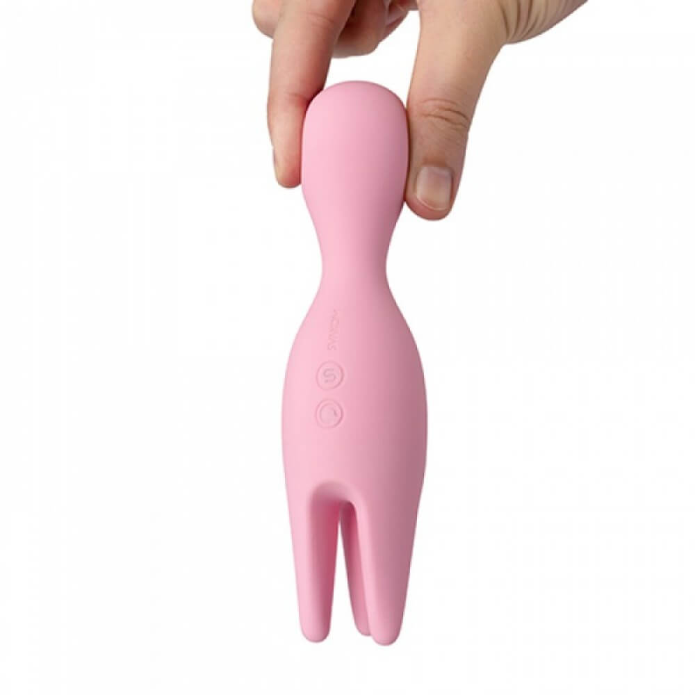 Vibrador Estimulador de Clítoris, Recarregável com 5 Modos de Vibração e Tentáculos Massageadores - Svakom Nymph | 15,5 x 4 cm - 6