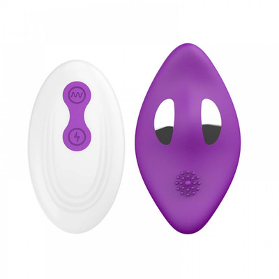 Foto 2 do produto Sweet Time Best Wish For You - Vibrador para Calcinha com 07 Modos de Vibração e Recarregável com Controle Remoto | Cor: Roxo