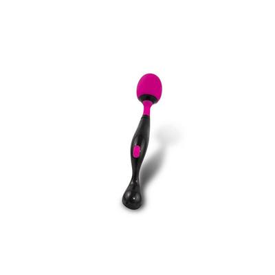 Foto 2 do produto Symphony - Vibrador Massageador Estimulador de Clítoris Recarregável em Silicone com Formato Anatômico, 10 Modos de Vibrações e Baixo nível de Ruído - 21 x 3,6 cm