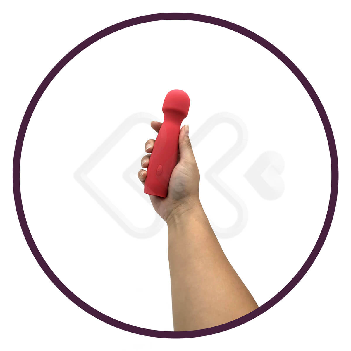 Mini Massageador Recarregável em Silicone Soft Touch com 10 Modos de Vibração e Controle por Aplicativo - Tani | 14,9 x 3,6 cm | Disponível em 2 Cores - 9