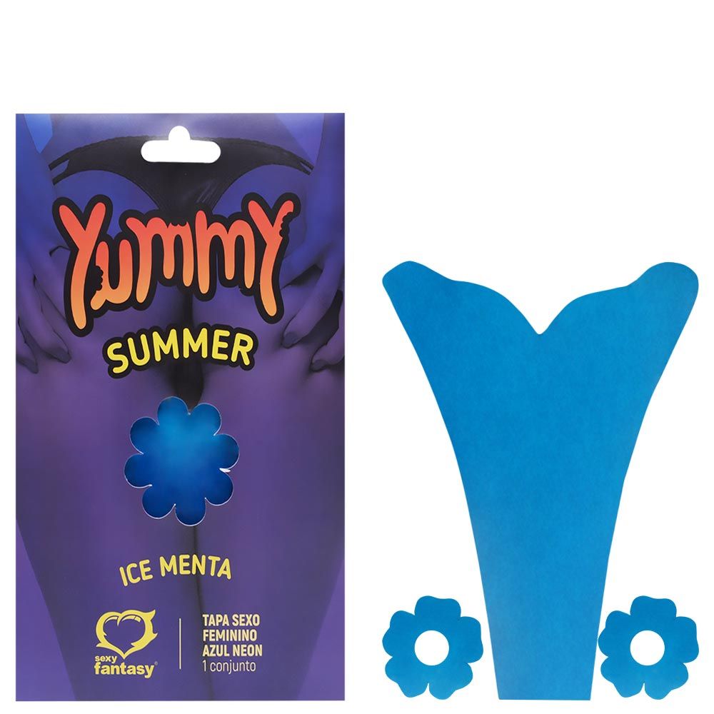 Tapa Sexo Feminino Comestível Sem Glúten e Lactose - Sexy Fantasy Yummy Summer | Disponível em 4 Sabores - 6