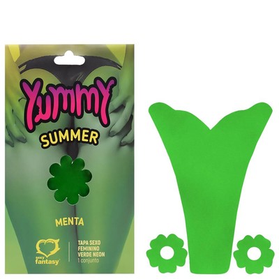 Foto 8 do produto Tapa Sexo Feminino Comestível Sem Glúten e Lactose - Sexy Fantasy Yummy Summer | Disponível em 4 Sabores