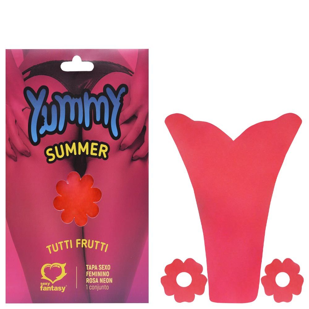 Tapa Sexo Feminino Comestível Sem Glúten e Lactose - Sexy Fantasy Yummy Summer | Disponível em 4 Sabores - 10