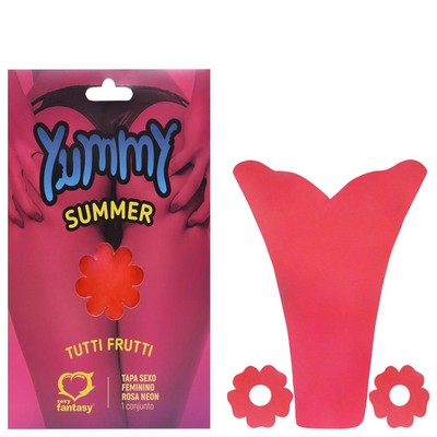 Foto 10 do produto Tapa Sexo Feminino Comestível Sem Glúten e Lactose - Sexy Fantasy Yummy Summer | Disponível em 4 Sabores