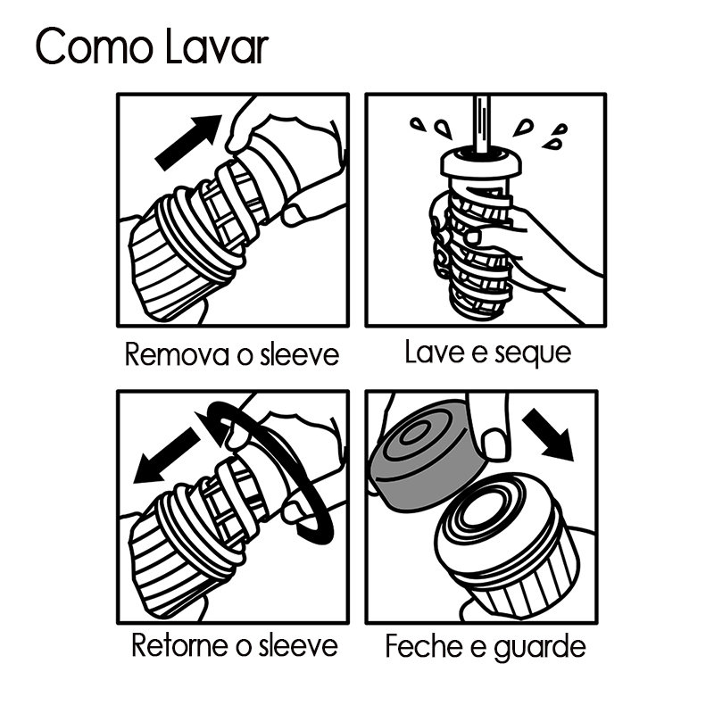 Copo Masturbador com Textura Interna Ondular - Tenga Air-Tech Twist Ripple - 4