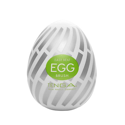 Masturbador Masculino em Silicone com Texturas Interna - Tenga Egg Brush